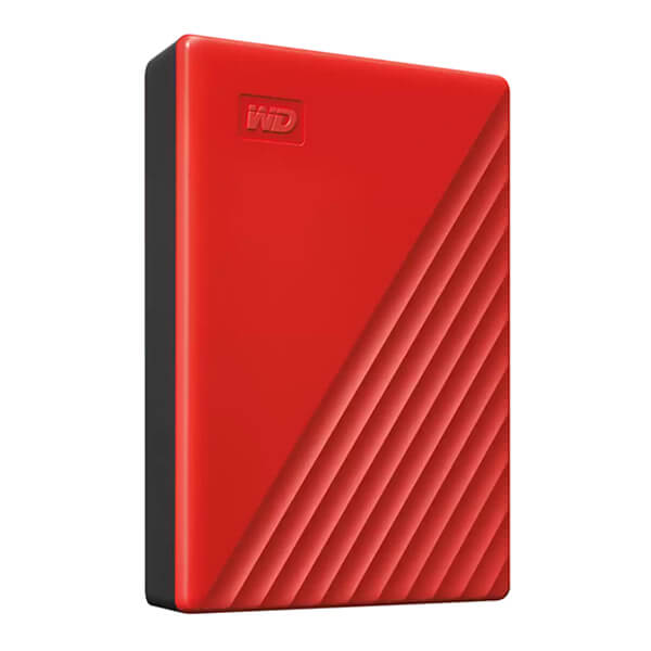 Western Digital My Passport 4TB Red External Hard Drive